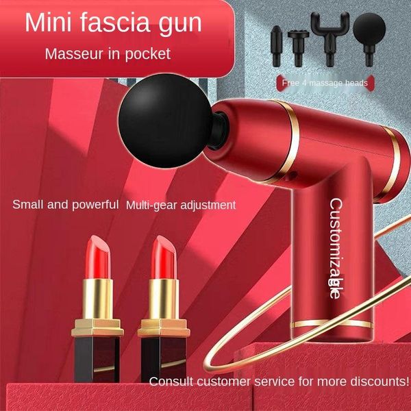 massage gun mini household portable pocket electric muscle workout massager 
massage gun mini household portable pocket electric muscle workout massager