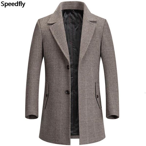 men's jackets solid wool coats winter autumn mens windproof thick warm long windbreaker male mt020 5fhc, Black;brown
men's jackets solid wool coats winter autumn mens windproof thick warm long windbreaker male mt020 5fhc, Black;brown