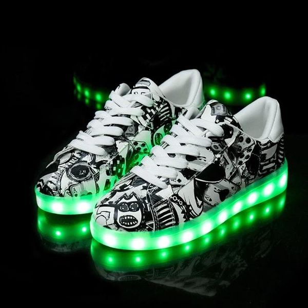 comfortable size 27-42 usb charger glowing sneakers children led casual shoes boys slippers luminous girls breathab athletic & outdoor, Black
comfortable size 27-42 usb charger glowing sneakers children led casual shoes boys slippers luminous girls breathab athletic & outdoor, Black