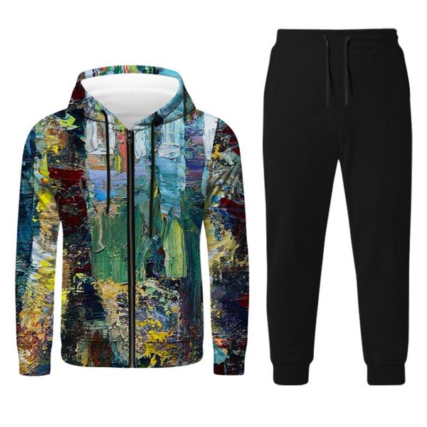 men's tracksuits digital print hoodie loose 3d art pattern 2021 autumn and winter tide brand fashion sweater set, Gray
men's tracksuits digital print hoodie loose 3d art pattern 2021 autumn and winter tide brand fashion sweater set, Gray