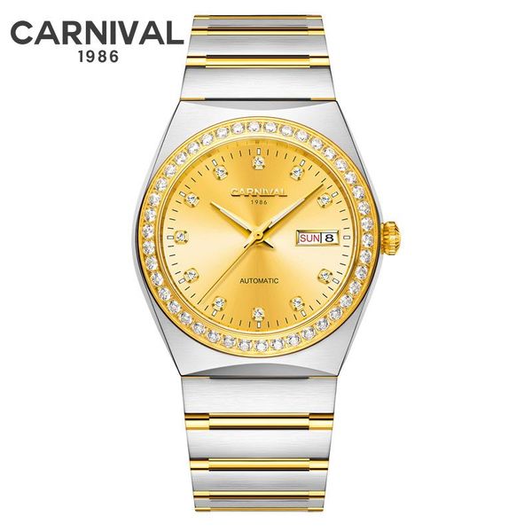 switzerland watches men luxury brand carnival fashion men's automatic mechanical watch male wristwatch relogio masculino wristwatches, Slivery;brown
switzerland watches men luxury brand carnival fashion men's automatic mechanical watch male wristwatch relogio masculino wristwatches, Slivery;brown