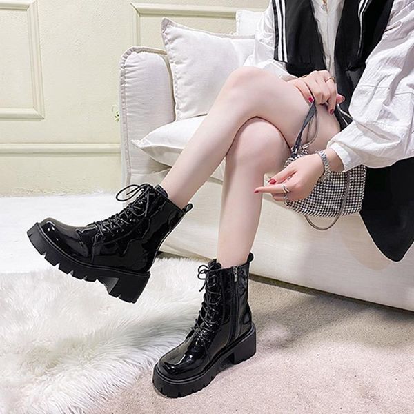 boots women shorts lace-up pu platform non-slip ladies ankle boot female classics block heel autumn outdoor shoes fashion, Black
boots women shorts lace-up pu platform non-slip ladies ankle boot female classics block heel autumn outdoor shoes fashion, Black