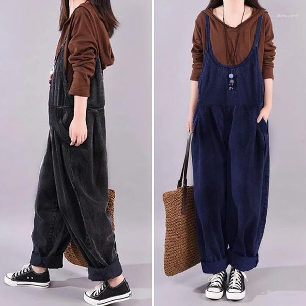 women's jumpsuits & rompers women's 2022 casual drop-crotch overalls denim blue vintage dungarees female pants pantalon oversized, Black;white
women's jumpsuits & rompers women's 2022 casual drop-crotch overalls denim blue vintage dungarees female pants pantalon oversized, Black;white