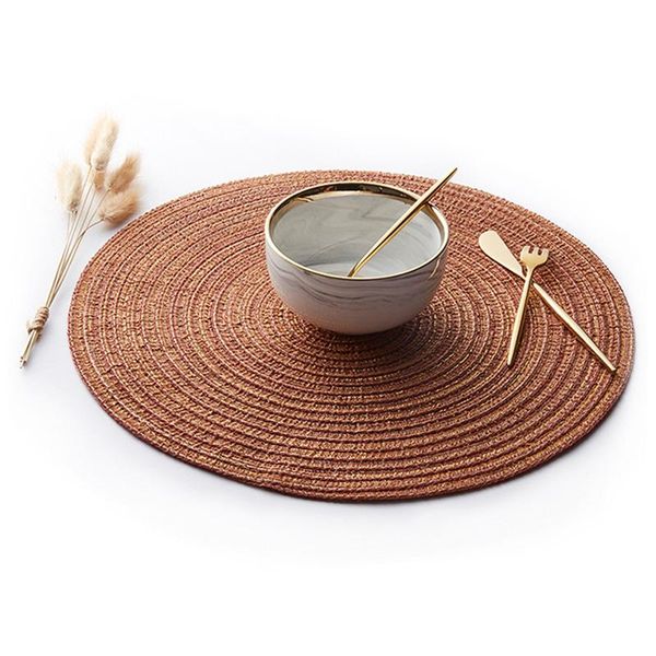 mats & pads nordic style cotton yarn placemat japanese hand-woven anti-scald dining table heat insulation pad home el western
mats & pads nordic style cotton yarn placemat japanese hand-woven anti-scald dining table heat insulation pad home el western