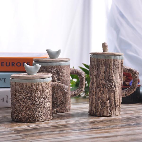 mugs creative imitation bark porcelain mug with cover ceramic coffee tea milk water cup travel vintage home office kitchen decor gift
mugs creative imitation bark porcelain mug with cover ceramic coffee tea milk water cup travel vintage home office kitchen decor gift