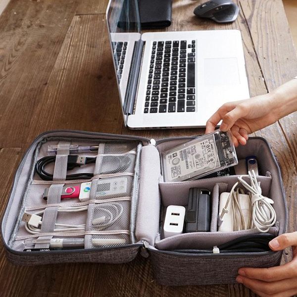 portable cable digital storage bags organizer usb gadgets wires charger power battery zipper cosmetic bag travel makeup & cases
portable cable digital storage bags organizer usb gadgets wires charger power battery zipper cosmetic bag travel makeup & cases