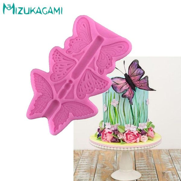 cake tools fondant decoration mold butterfly shape silicone liquid baking tool kitchen dj-01063
cake tools fondant decoration mold butterfly shape silicone liquid baking tool kitchen dj-01063