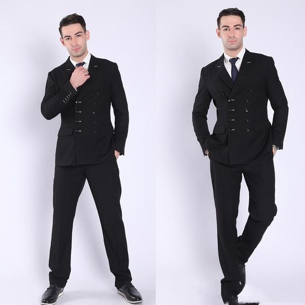 men's suits & blazers (jacket+pants) fall winter slim fit black 2 piece groom tuexdos for wedding formal prom suit party evening blazer, White;black
men's suits & blazers (jacket+pants) fall winter slim fit black 2 piece groom tuexdos for wedding formal prom suit party evening blazer, White;black