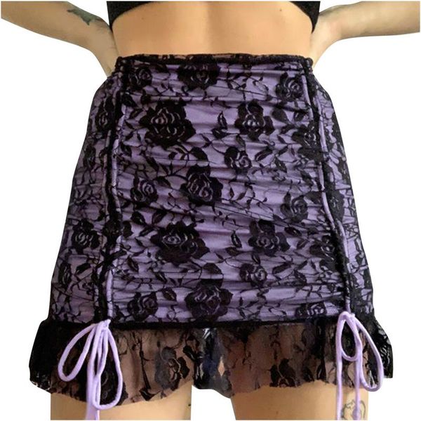 skirts punk style black rose pattern mesh mini skirt drawstring women's lace tightening height waist short streetwear #21
skirts punk style black rose pattern mesh mini skirt drawstring women's lace tightening height waist short streetwear #21