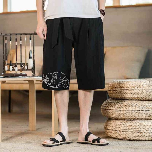 men's shorts casual cotton chinese style fashion male summer man short pants elastic waist large size m-5xl 75rg, White;black
men's shorts casual cotton chinese style fashion male summer man short pants elastic waist large size m-5xl 75rg, White;black