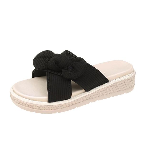slippers net red women's outer wear tide ins cute bow 2021 summer sponge cake slope with thick bottom sandals and, Black
slippers net red women's outer wear tide ins cute bow 2021 summer sponge cake slope with thick bottom sandals and, Black