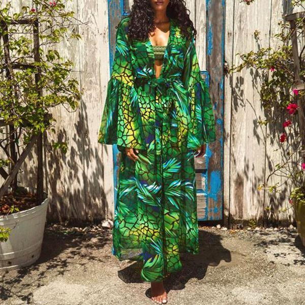 women's swimwear long swimsuit beach summer kimono maxi dress cover up trendy print open front flowy chiffon cardigan, White;black
women's swimwear long swimsuit beach summer kimono maxi dress cover up trendy print open front flowy chiffon cardigan, White;black