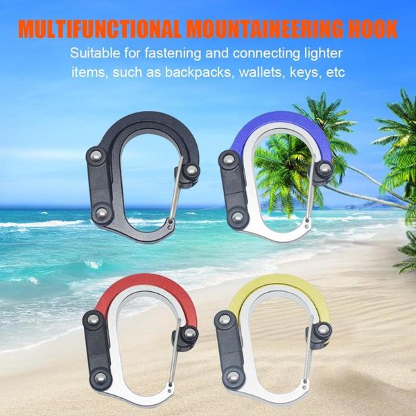 cords, slings and webbing d-shaped climbing carabiner multi-functional mountaineering hanging hooks portable lock buckle for outdoor camping
cords, slings and webbing d-shaped climbing carabiner multi-functional mountaineering hanging hooks portable lock buckle for outdoor camping