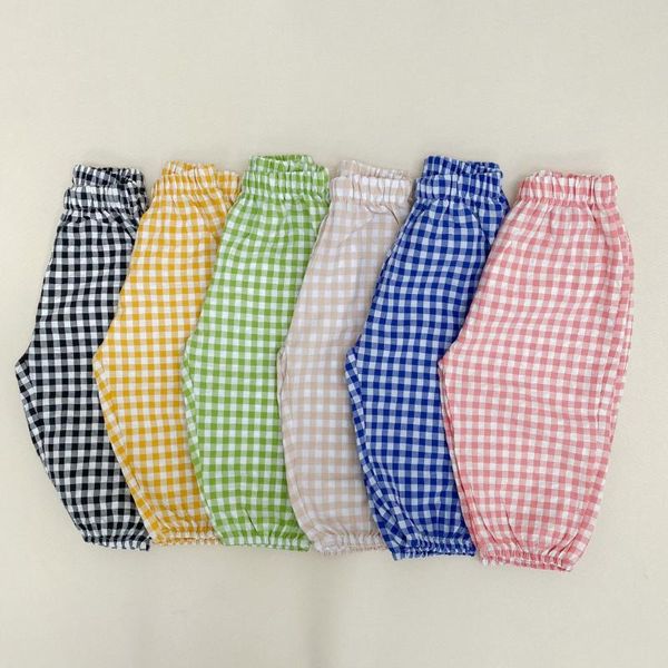trousers 100% cotton children's anti-mosquito pants bloomers thin plaid baby girls and boys summer 1-6years leggings, Blue
trousers 100% cotton children's anti-mosquito pants bloomers thin plaid baby girls and boys summer 1-6years leggings, Blue