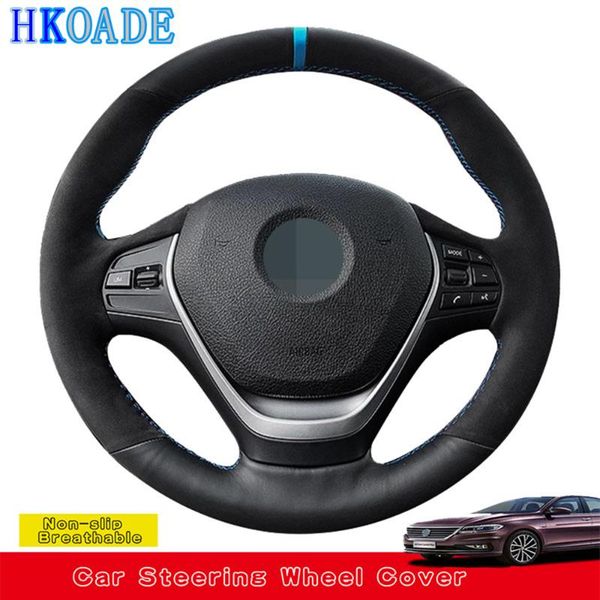 steering wheel covers car products diy black suede genuine leather accessories cover for f20 f21 f22 f30 f23 f31 f34
steering wheel covers car products diy black suede genuine leather accessories cover for f20 f21 f22 f30 f23 f31 f34
