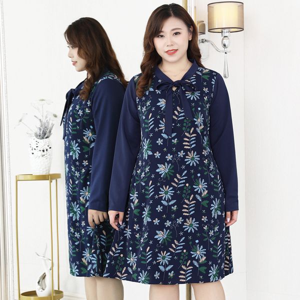 dress plus size 10xl 9xl 8xl 4xl female long sleeves spring fall print feminine clothes thin for mujers, Black;gray
dress plus size 10xl 9xl 8xl 4xl female long sleeves spring fall print feminine clothes thin for mujers, Black;gray