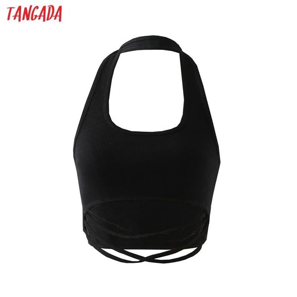 women's tanks & camis tangada 2021 women black knit tank sleeveless backless female crop 1d304, White
women's tanks & camis tangada 2021 women black knit tank sleeveless backless female crop 1d304, White