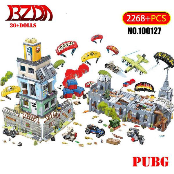 bzda 2268 pcs pubg compatible diy battlegrounded game cosplay building blocks city moc helmet armor plane pan bricks toys 1008
bzda 2268 pcs pubg compatible diy battlegrounded game cosplay building blocks city moc helmet armor plane pan bricks toys 1008