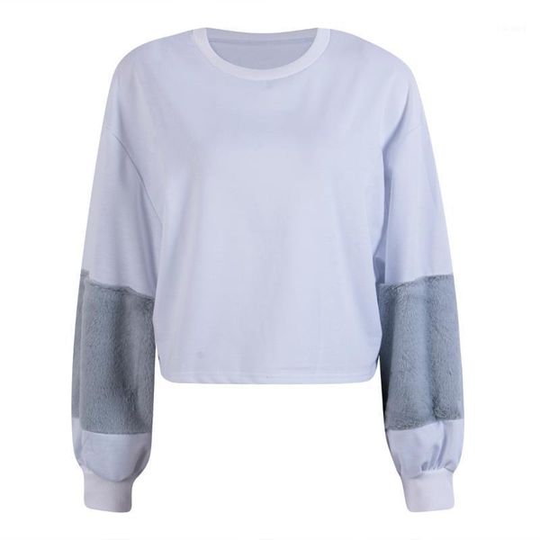women's t-shirt women sweatshirts autumn fashion casual plush long sleeve loose hoodie velvet pullover clothing, White
women's t-shirt women sweatshirts autumn fashion casual plush long sleeve loose hoodie velvet pullover clothing, White