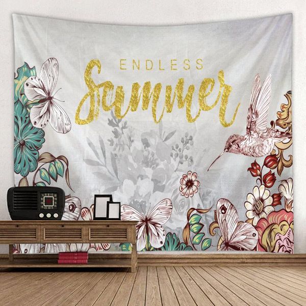 tapestries tapestry tropical leaf wall hanging summer art home deco for bedroom living room