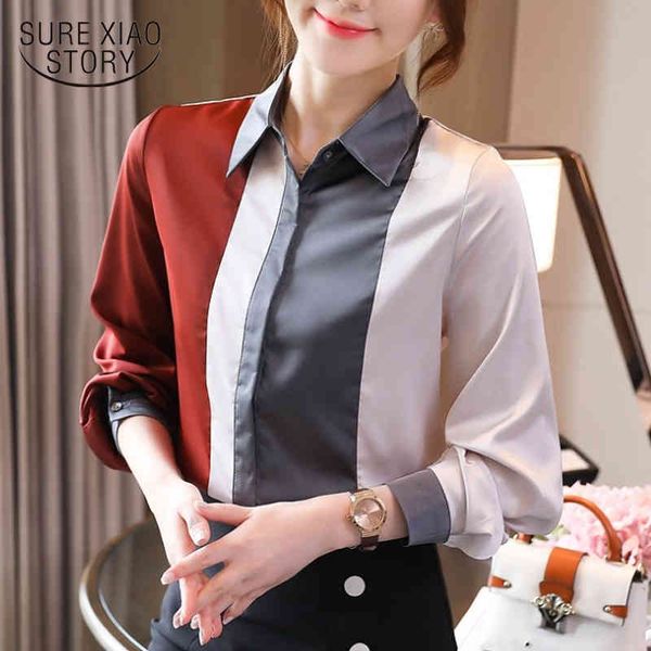 casual vintage clothing fashion elegant silk blouse women long sleeve striped female shirts plus size 13406 210415, White
casual vintage clothing fashion elegant silk blouse women long sleeve striped female shirts plus size 13406 210415, White