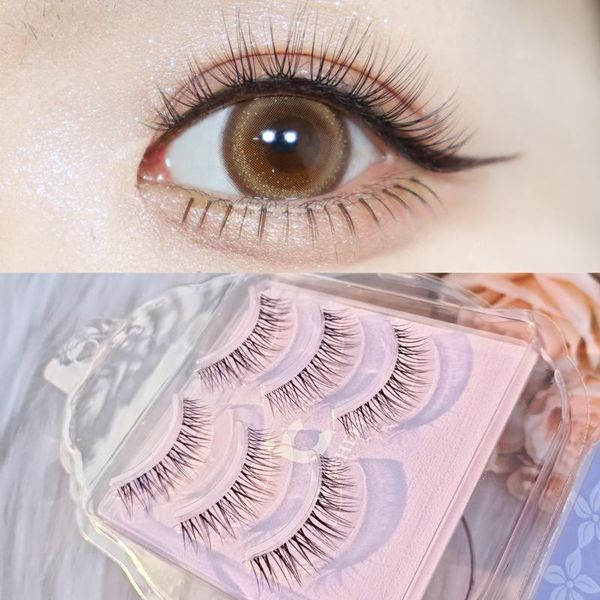 false eyelashes 3 pairs natrual looking lower lightweight comfortable under soft eyelash handmade clear band bottom la
false eyelashes 3 pairs natrual looking lower lightweight comfortable under soft eyelash handmade clear band bottom la