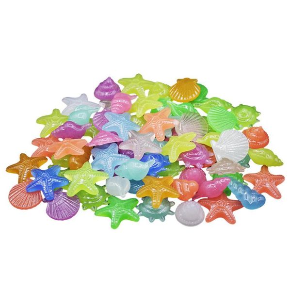 decorations 80pcs/pack aquarium ornaments stone luminous starfish conch shell shaped glowing stones fish tank pool landscape decor
decorations 80pcs/pack aquarium ornaments stone luminous starfish conch shell shaped glowing stones fish tank pool landscape decor