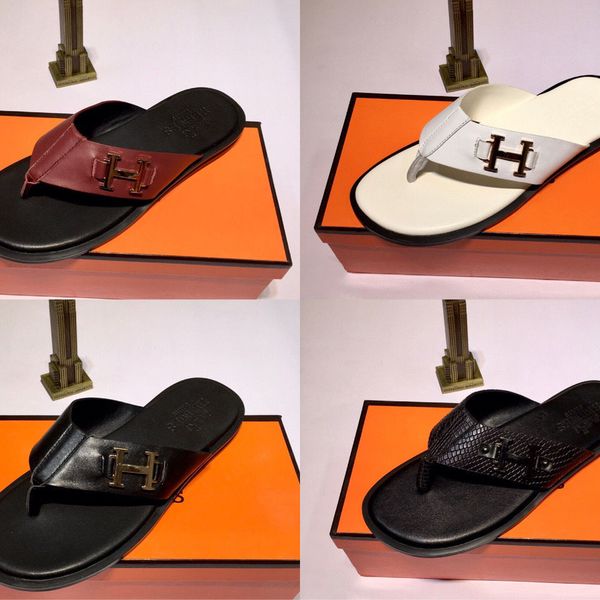 jin chao slippers h family flip flop men's fashion beach leather wear resistant and odor proof summer wear korean men's sandals de, Black
jin chao slippers h family flip flop men's fashion beach leather wear resistant and odor proof summer wear korean men's sandals de, Black