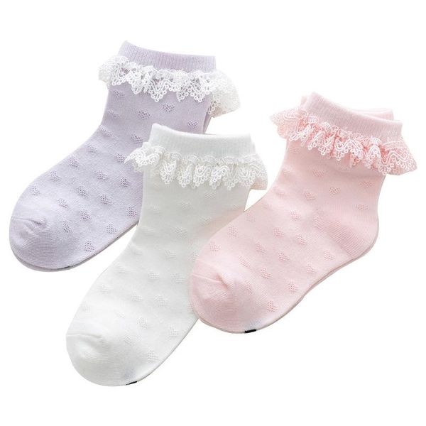 children's socks spring and autumn cotton heart-shaped lace girl princess baby mesh, Pink;yellow
children's socks spring and autumn cotton heart-shaped lace girl princess baby mesh, Pink;yellow