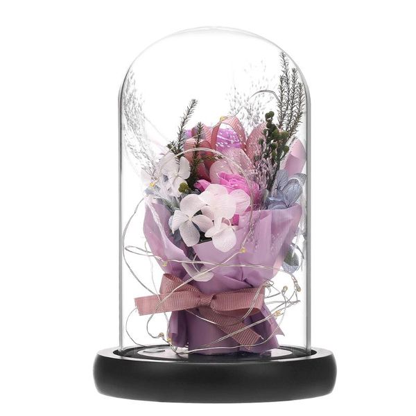 decorative flowers & wreaths anlunob preserved fresh flower with led light handmade rose mother day - forever gift in glass dome valentine`s
decorative flowers & wreaths anlunob preserved fresh flower with led light handmade rose mother day - forever gift in glass dome valentine`s