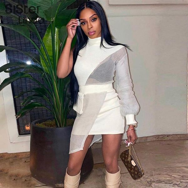 casual dresses irregular turtleneck bodycon mesh mini dress women patchwork one shoulder long sleeve simple elegant outfits whit pocket, Black;gray
casual dresses irregular turtleneck bodycon mesh mini dress women patchwork one shoulder long sleeve simple elegant outfits whit pocket, Black;gray