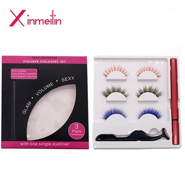 pairs colored no magnetic false eyelashes waterproof self-adhesive eyeliner tweezer set lashes extension colorful fake eyelash1
pairs colored no magnetic false eyelashes waterproof self-adhesive eyeliner tweezer set lashes extension colorful fake eyelash1