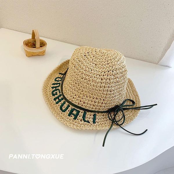 children summer straw sun hat fisherman's foldable bucket beach for boys and girls caps & hats, Yellow
children summer straw sun hat fisherman's foldable bucket beach for boys and girls caps & hats, Yellow