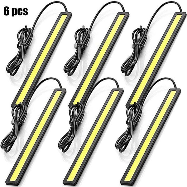 strips 6 pcs 17cm led cob daytime running light waterproof dc12v car source parking fog bar lamp strip lights
strips 6 pcs 17cm led cob daytime running light waterproof dc12v car source parking fog bar lamp strip lights