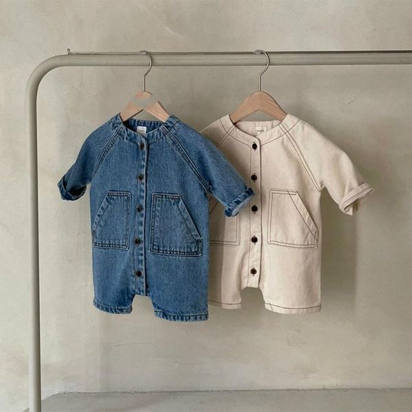 jumpsuits 7007 baby boys' denim jumpsuit spring kid's clothes tooling girls' korean soft cotton leisure one-piece suit outwea, Blue
jumpsuits 7007 baby boys' denim jumpsuit spring kid's clothes tooling girls' korean soft cotton leisure one-piece suit outwea, Blue