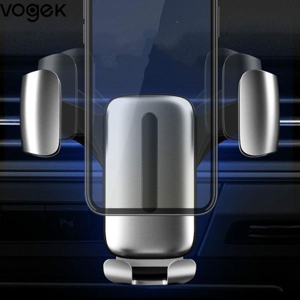 cell phone mounts & holders vogek gravity car holder stand for mobile air vent mount clip aluminium alloy
cell phone mounts & holders vogek gravity car holder stand for mobile air vent mount clip aluminium alloy