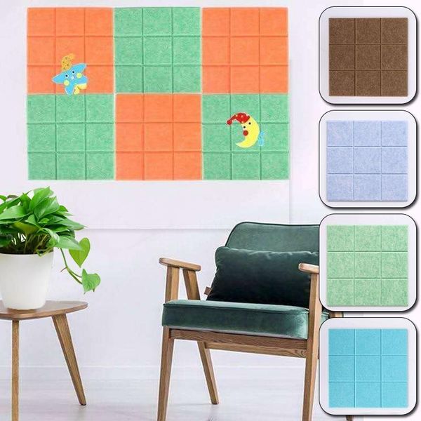 wall stickers 1pc 30x30cm multifunction solid color sticker felt board self-adhesive creative home decoration
wall stickers 1pc 30x30cm multifunction solid color sticker felt board self-adhesive creative home decoration