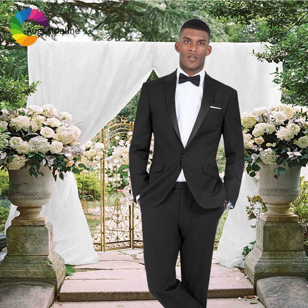 men's suits & blazers slim fit black wedding men groom wear tuxedos 2 pieces (jacket+pants) bridegroom formal prom blazer costume, White;black
men's suits & blazers slim fit black wedding men groom wear tuxedos 2 pieces (jacket+pants) bridegroom formal prom blazer costume, White;black