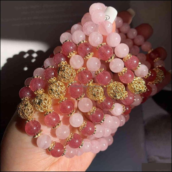 link, chain bracelets natural powder crystal ins fresh design womens bracelet korean fashion hand jewelry drop delivery 2021 bvlxn, Black
link, chain bracelets natural powder crystal ins fresh design womens bracelet korean fashion hand jewelry drop delivery 2021 bvlxn, Black