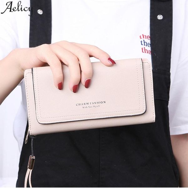 wallets aelicy female wallet pu leather long purse black/pink/blue designer women 2021 quality, Red;black
wallets aelicy female wallet pu leather long purse black/pink/blue designer women 2021 quality, Red;black