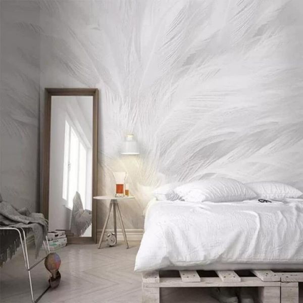 wallpapers 3d simple white feather background wall bedroom sofa clothing shop beauty salon art self adhesive wallpaper papel de parede
wallpapers 3d simple white feather background wall bedroom sofa clothing shop beauty salon art self adhesive wallpaper papel de parede