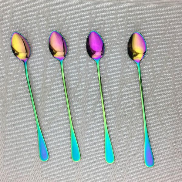 dinnerware sets coffee stirring cutlery set colorful rainbow teaspoon ice cream long handle scoop tableware kitchen tools
dinnerware sets coffee stirring cutlery set colorful rainbow teaspoon ice cream long handle scoop tableware kitchen tools