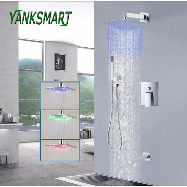 chrome concealed bathroom faucet wall mount rainfall shower set 8" 12" 16" head with swivel tub spout mixer tap sets
chrome concealed bathroom faucet wall mount rainfall shower set 8" 12" 16" head with swivel tub spout mixer tap sets