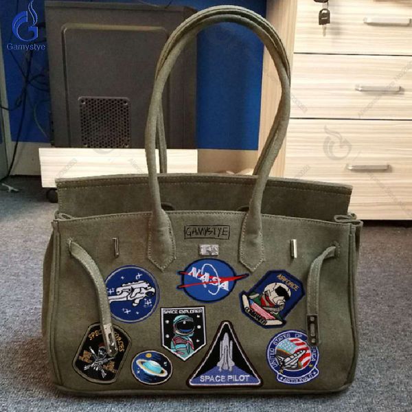 40cm long handle army green bag pilot astronaut space women man large capacity canvas bags travel handbag women one shoulder bag
40cm long handle army green bag pilot astronaut space women man large capacity canvas bags travel handbag women one shoulder bag