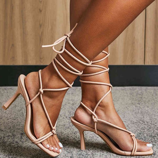 summer open toe sandals ankle strap lace up hollow sandals thin high heels party pumps black/beige wedding pumps summer 210513
summer open toe sandals ankle strap lace up hollow sandals thin high heels party pumps black/beige wedding pumps summer 210513