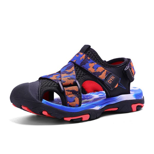 Boys Sandals Summer Baotou Korean Childrens Camouflage Pattern Soft Bottom Non-slip Student Kids Beach Shoes BSS22, 01
Boys Sandals Summer Baotou Korean Childrens Camouflage Pattern Soft Bottom Non-slip Student Kids Beach Shoes BSS22, 01