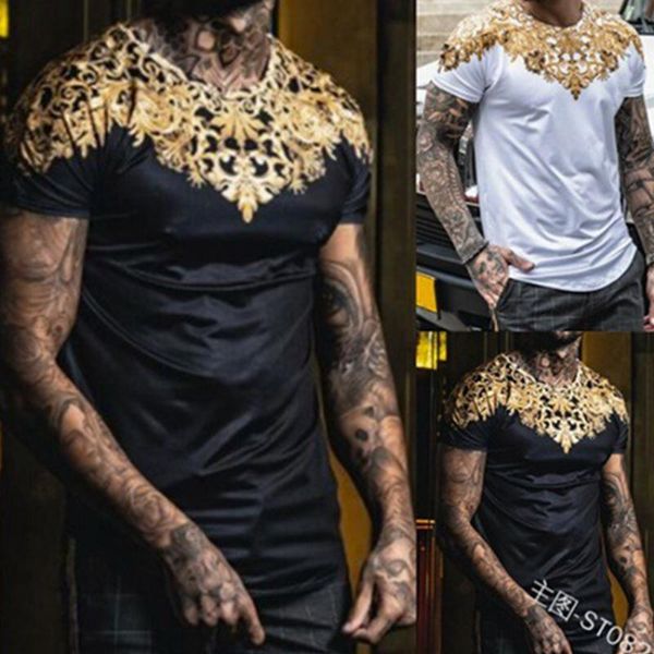lugentolo mens t shirts summer hedging round neck short sleeve gold fashion printing cool and quick-drying men tshirts men's t-shirts, White;black
lugentolo mens t shirts summer hedging round neck short sleeve gold fashion printing cool and quick-drying men tshirts men's t-shirts, White;black