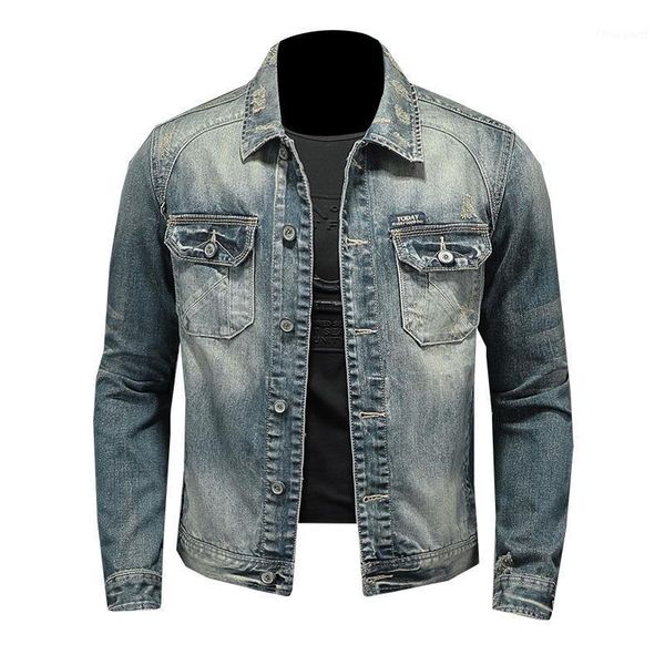 men's jackets motorcycle biker jeans jacket spring autumn men casual zipper slim long sleeve denim coat drop, Black;brown
men's jackets motorcycle biker jeans jacket spring autumn men casual zipper slim long sleeve denim coat drop, Black;brown