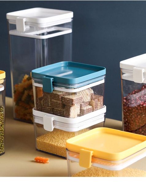 storage bottles & jars whole grain transparent food preservation jar kitchen dry goods fresh-keeping box screen compartment sealed
storage bottles & jars whole grain transparent food preservation jar kitchen dry goods fresh-keeping box screen compartment sealed