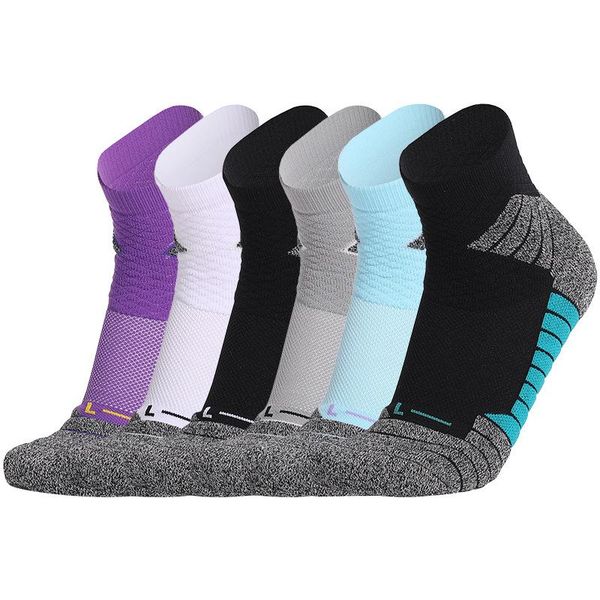 sports socks professional men's basketball multi color elastic wear-resistant and antiskid middle tube, Black
sports socks professional men's basketball multi color elastic wear-resistant and antiskid middle tube, Black